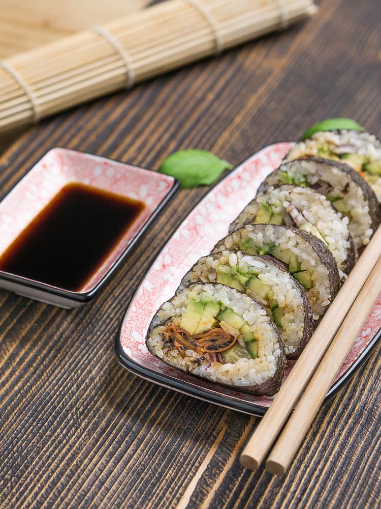Wegańskie sushi