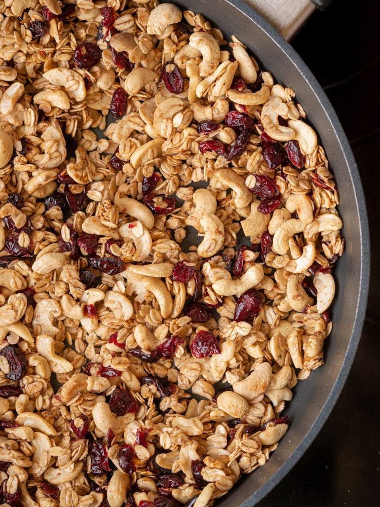 Domowa granola z patelni 4