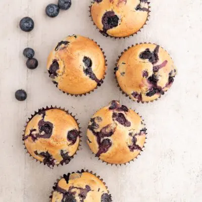 Przepis na Babeczki z borówkami | Muffinki z borówkami