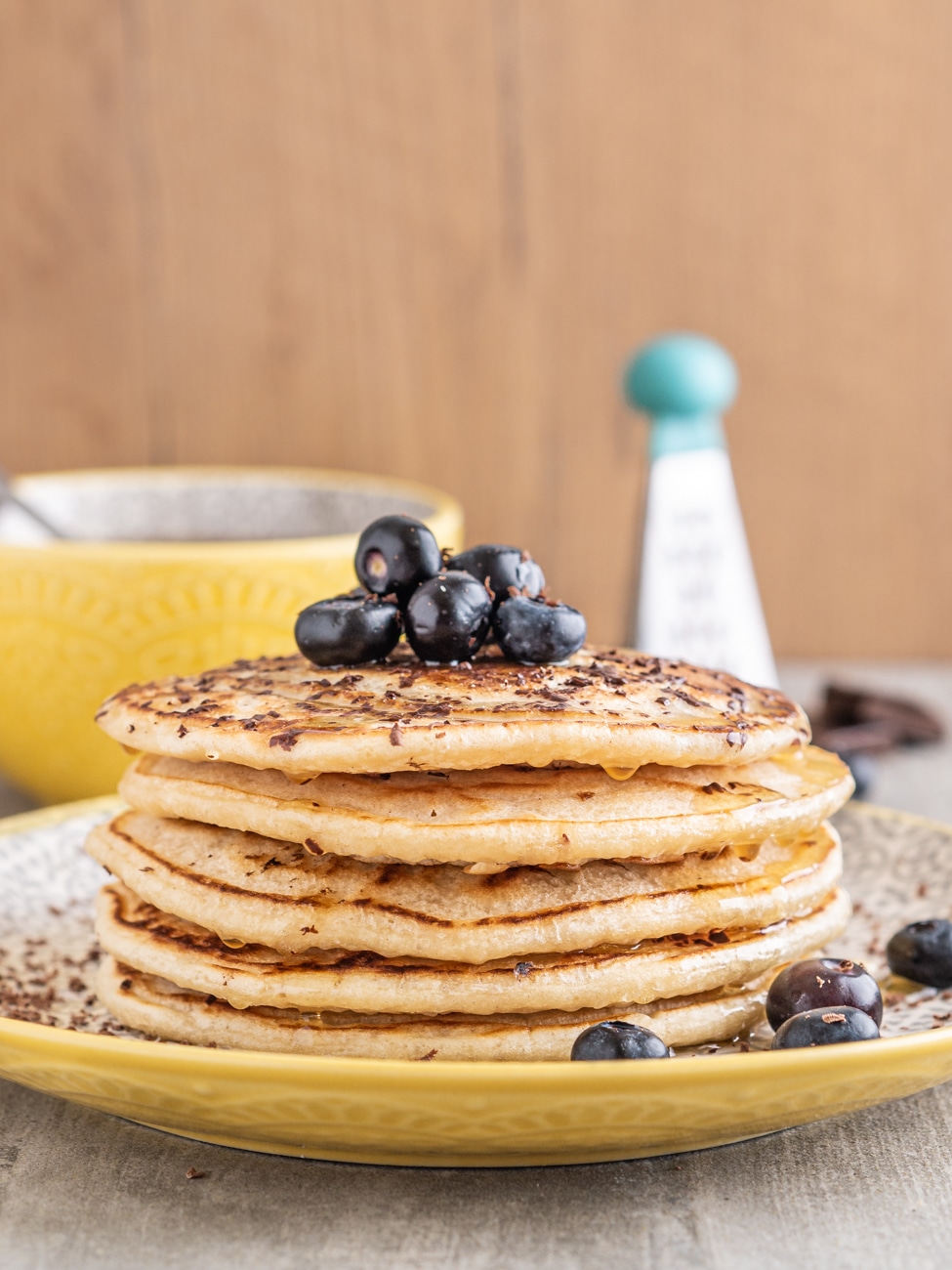 Przepis na Wegańskie pancakes bez jajek. Placuszki wegańskie