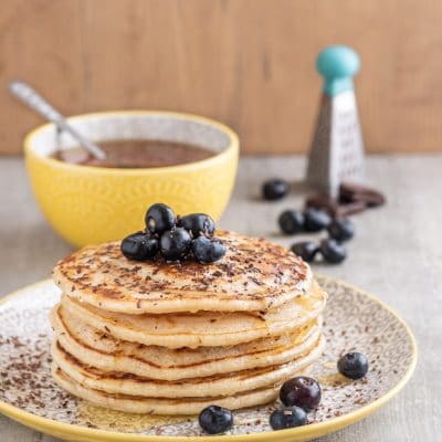 Przepis na Wegańskie pancakes bez jajek. Placuszki wegańskie