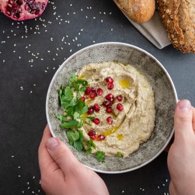 Baba ghanoush - Pasta z bakłażana