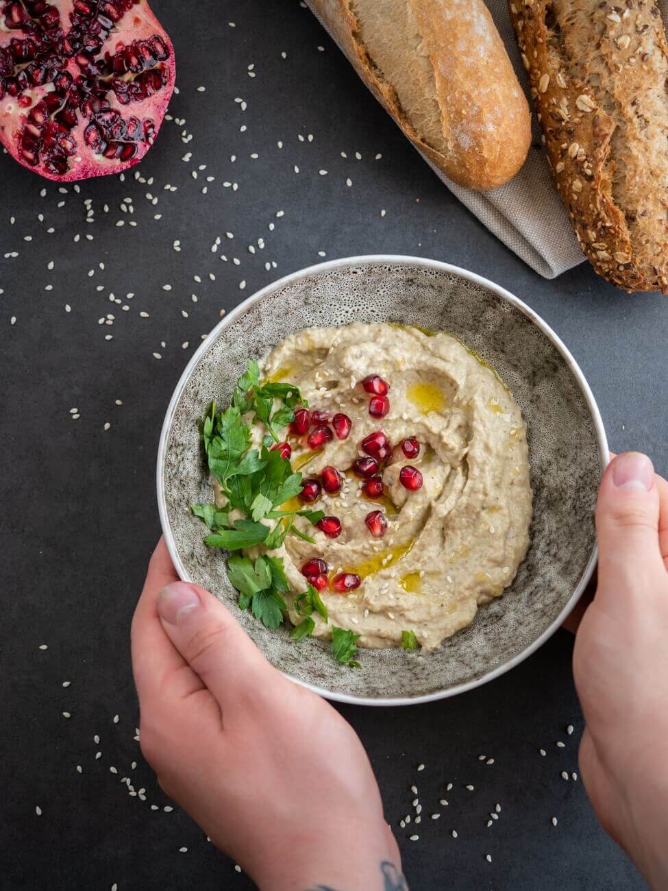 Baba ghanoush – Pasta z bakłażana