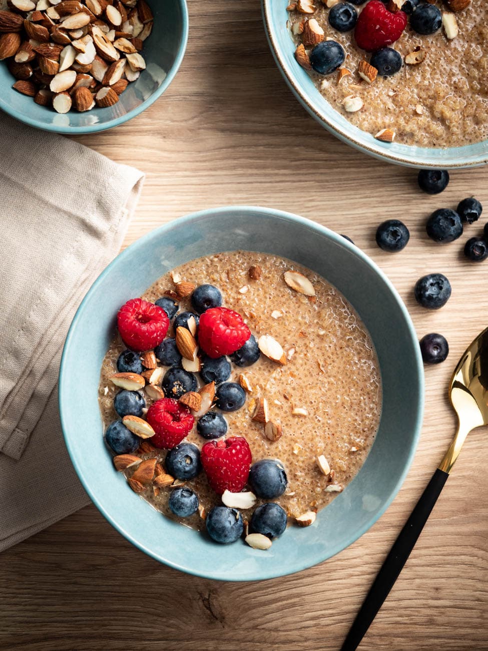 Komosanka, komosa ryżowa na śniadanie, quinoa na śniadanie