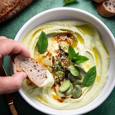 Hummus z bobu